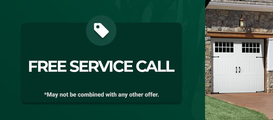 Free Service Call with Garage Door Repair